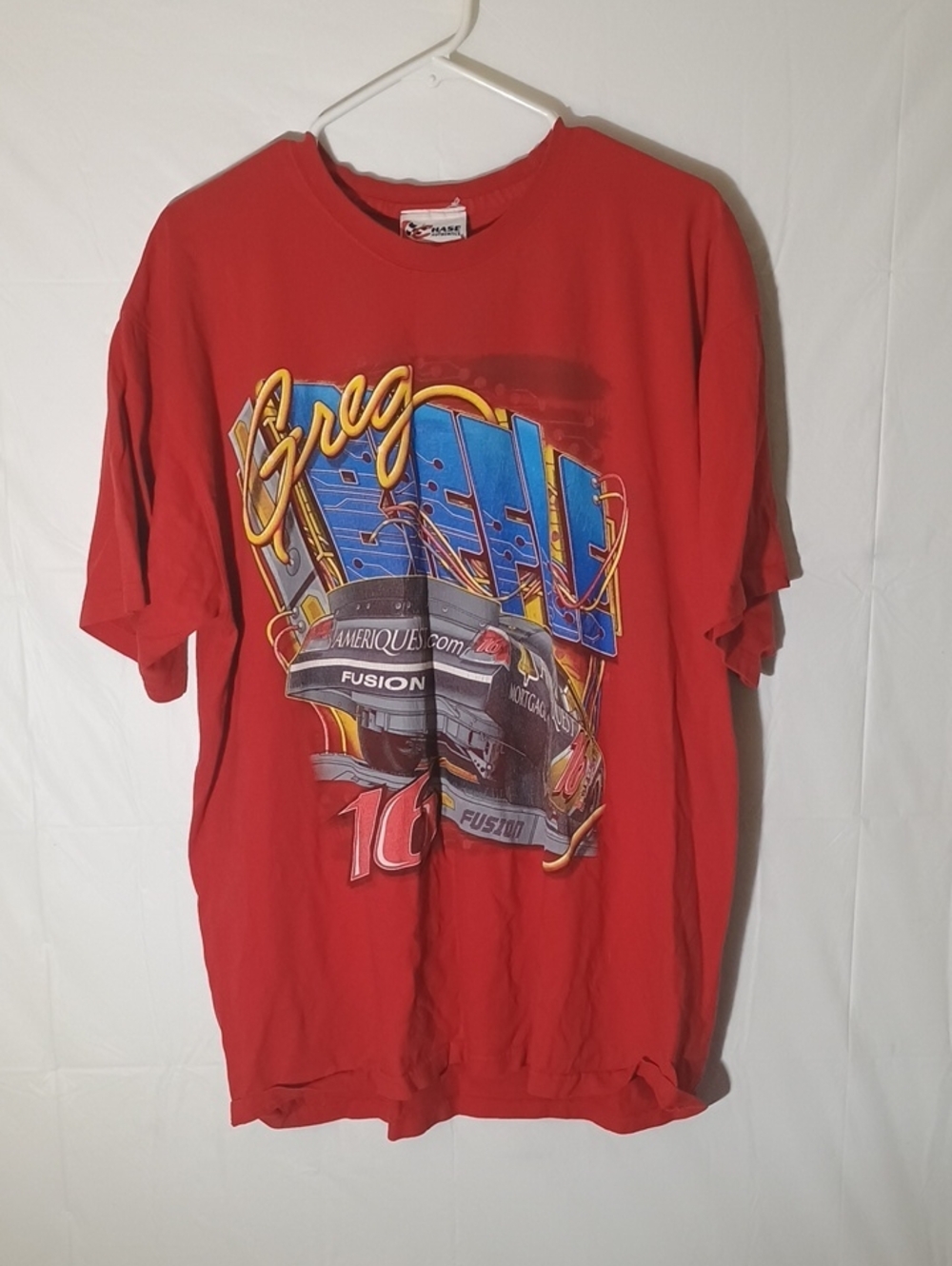 Nascar Greg Biffle Red Graphic Short-Sleeve Tee XL